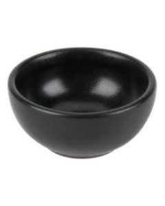 Hall China Foundry Round Colonial Ramekin Dishes, 2 Oz, 2 1/2in, Black, Pack Of 72 Dishes