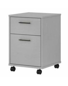 Bush Furniture Key West 2-Drawer Mobile File Cabinet, Cape Cod Gray, Standard Delivery