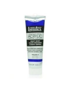 Liquitex Heavy Body Professional Artist Acrylic Colors, 4.65 Oz, Ultramarine Blue (Green Shade), Pack Of 2