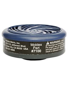 Moldex 7100 Organic Vapors Gas/Vapor Cartridge, Black
