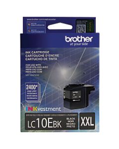 Brother LC10EBK High-Yield Black Ink Cartridge