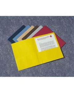 Twin-Pocket Portfolios, 30% Recycled, Yellow , Box Of 25, (AbilityOne 7510-01-512-2414)