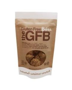 GFB The Gluten Free Bites, Coconut Cashew Crunch, 4 Oz, Pack Of 12