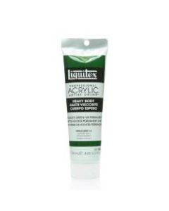 Liquitex Heavy Body Professional Artist Acrylic Colors, 4.65 Oz, Hookers Green Hue Permanent, Pack Of 2