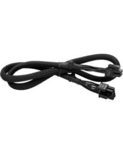 Corsair Type 3 Sleeved Black EPS/12V CPU Cable - For Power Supply, CPU - 12 V DC - Black - 1