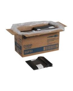 Dixie Ultra SmartStock by GP PRO Series-O Plastic Utensil Refills, Forks, Black, 40 Forks Per Refill, Case Of 24 Refills