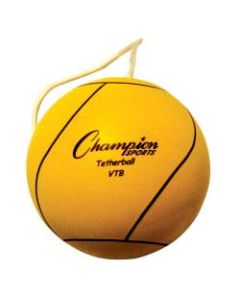 Champion Sports Nylon Tether Ball, Yellow