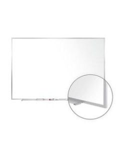 Ghent Non-Magnetic Dry-Erase Whiteboard, 48in x 72in, Aluminum Frame With Silver Finish