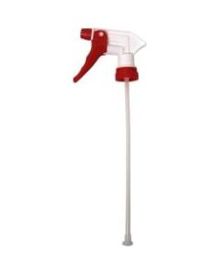 Genuine Joe Standard 9in Trigger Sprayer - 24 / Carton - Red, White