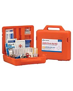 First Aid Only Weatherproof 215-Piece First Aid Kit, 4inH x 13inW x 12inD, Orange