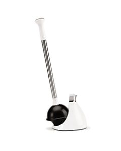 simplehuman Toilet Plunger, White