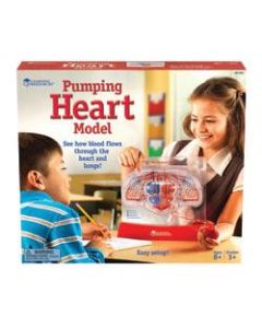 Learning Resources Pumping Heart Model, 12inH x 11inW x 5inD, Grades 3 - 12