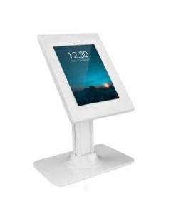 Mount-It MI-3771W Secure iPad Countertop Stand, 18inH x 11-13/16inW x 7-13/16inD, White