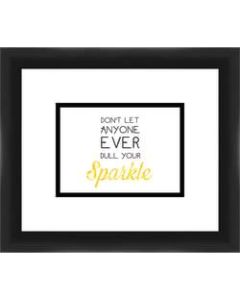 PTM Images Photo Frame, Sparkle, 14inH x 1 1/4inW x 12inD, Black