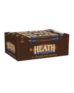 Heath Toffee Bars, 14 Oz, Box Of 18