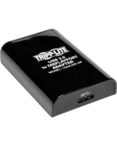 Tripp Lite USB 3.0 SuperSpeed to DisplayPort Dual Monitor External Video Graphics Card Adapter 1080p - 512 MB SDRAM - 2560x1600,1080p"