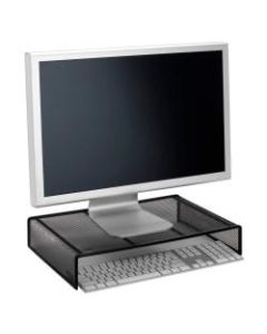 Brenton Studio Black Mesh Monitor Stand