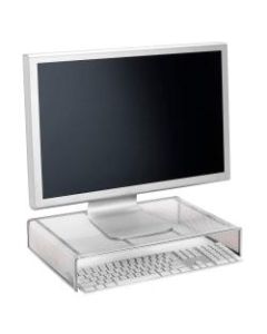 Brenton Studio Silver Mesh Monitor Stand