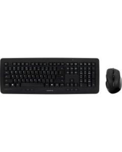 CHERRY DW 5100 - USB Wireless RF - English (US) - Black - USB Wireless RF - Infrared - 1750 dpi - 5 Button - Scroll Wheel - Black - Right-handed Only - AAA - Compatible with Notebook, Desktop Computer - 1 Pack