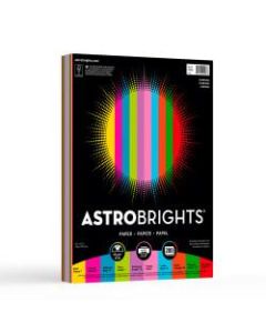Astrobrights Colored Paper, 8.5in x 11in, 24 Lb, Vintage Assortment, Ream Of 200 Sheets