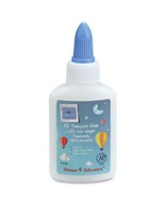 Sparco 1.25 oz Washable School Glue - 1.25 fl oz - 12 / Box - White