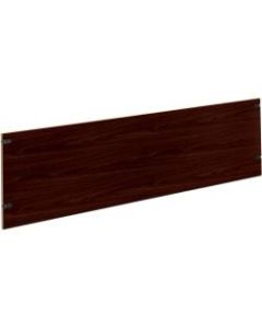 HON 10500 Series Back Enclosure for 72inW Stack-On Hutch - 72in x 18.6in - Material: Thermofused Laminate (TFL) - Finish: Mahogany Laminate
