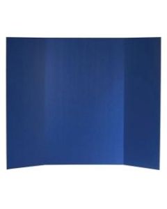 Flipside Products Corrugated Project Boards, 36in x 48in, Blue, Box Of 24 Boards