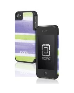 Incipio Linear Lineage Collection Canvas Feather Case For Apple iPhone 4/4S, Undulate