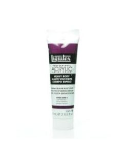 Liquitex Heavy Body Professional Artist Acrylic Colors, 2 Oz, Quinacridone Blue Violet, Pack Of 2