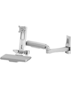 Amer Mounting Arm for Monitor, Keyboard, Mouse - TAA Compliant - 1 Display(s) Supported - 24in Screen Support - 23.15 lb Load Capacity - 75 x 75 VESA Standard