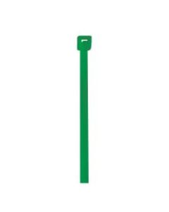 Office Depot Brand Colored Cable Ties, 18 Lb, 4in, Green, Case Of 1,000 Ties