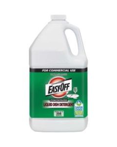 Easy-Off EasyOff Liquid Dish Detergent - Liquid - 128 fl oz (4 quart) - Bottle - 1 / Each - Blue