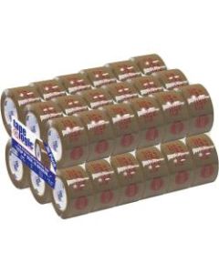 Tape Logic Stop If Seal Is Broken Preprinted Carton-Sealing Tape, 3in Core, 2in x 110 Yd., Red/Tan, Case Of 36