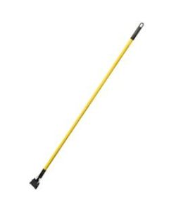 Alpine Fiberglass Dust Mop Handle, 60in, Black/Yellow