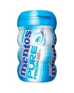 Mentos Pure Fresh Mint Gum Bottles, 4.5 Oz, Pack Of 6