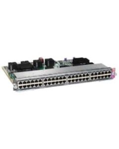 Cisco WS-X4748-UPOE+E Service Module - 48 x RJ-45 10/100/1000Base-T UPoE LAN