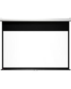Draper Luma with Auto Return Manual Projection Screen - 50in x 67in - Matte White - 84in Diagonal