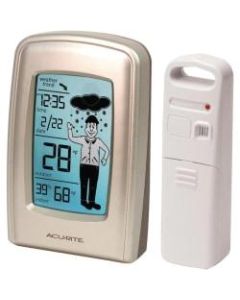 AcuRite What-to-Wear Weather Station - LCD - Weather Station165 ft - Desktop, Wall Mountable
