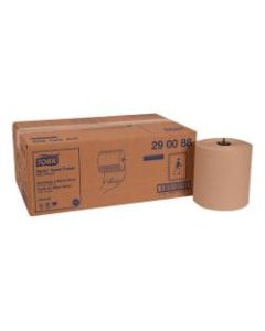 Tork Matic 1-Ply Hardwound Paper Towels, Natural, 884 Sheets Per Roll, Pack Of 6 Rolls