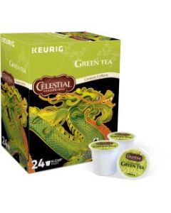 Celestial Seasonings Green Tea Single-Serve K-Cups, Box Of 24