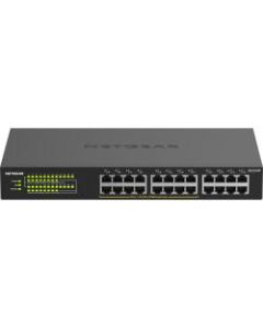 Netgear GS324P Ethernet Switch - 24 Ports - 2 Layer Supported - Twisted Pair - Rack-mountable, Desktop - 3 Year Limited Warranty