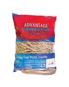 Alliance Rubber Advantage Rubber Bands, 7in x 1/8in, Natural Crepe, Bag Of 200