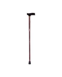 DMI Fancy Adjustable Derby-Top Folding Cane, 37in, Copper