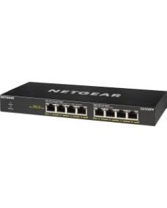 Netgear GS308PP Ethernet Switch - 8 Ports - 2 Layer Supported - Twisted Pair - Desktop, Wall Mountable, Rack-mountable - 3 YearLifetime Limited Warranty