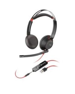 Plantronics Blackwire 5200 Series USB Over-the-Ear Headset, 2DC902