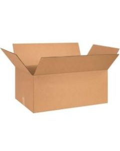 Office Depot Brand Corrugated Boxes, 28in x 18in x 10in, Kraft, Pack Of 15 Boxes