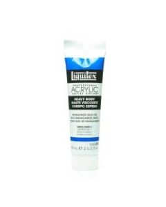Liquitex Heavy Body Professional Artist Acrylic Colors, 2 Oz, Manganese Blue Hue, Pack Of 2