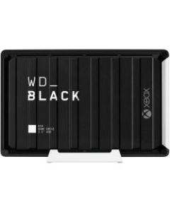 WD Black D10 WDBA5E0120HBK-NESN 12 TB Portable Hard Drive - External - Black - Desktop PC, Gaming Console Device Supported - USB 3.2 - 7200rpm - 3 Year Warranty