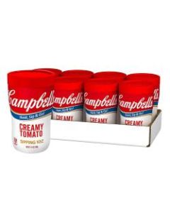 Campbells On The Go Creamy Tomato Soup Cups, 11.1 Oz, Pack Of 8 Cups