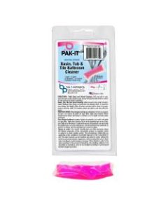 PAK-IT Basin, Tub And Tile Cleaner Packet, Ocean Scent, Pack Of 5